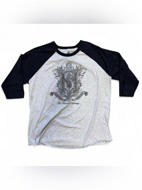 Disney Parks The Haunted Mansion Master Gracey Shirt Top XL 3/4 Sleeves WDW G29